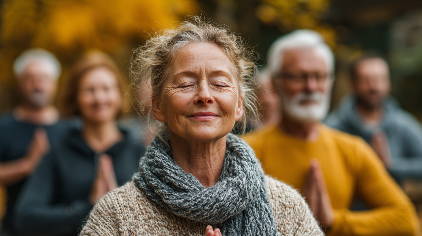 Exerciții de respirație în natură